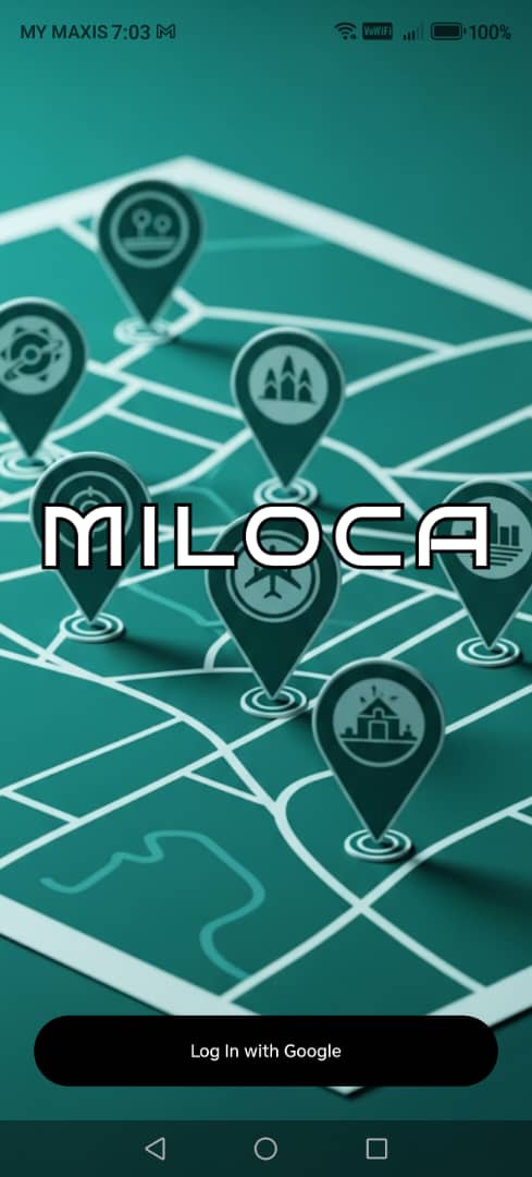 Miloca App Screenshot 1